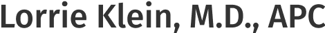 Lorrie Klein, M.D., APC
